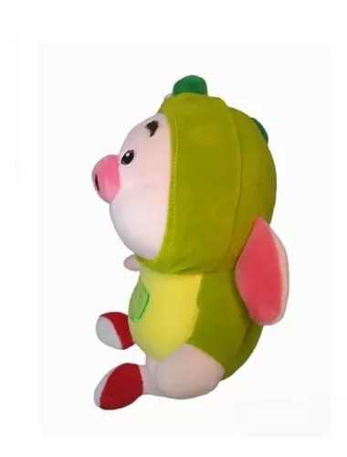 Peluche Cochinosaurio / Cerdito Rosa Sudadera De Dinosaurio.