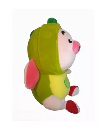 Peluche Cochinosaurio / Cerdito Rosa Sudadera De Dinosaurio.