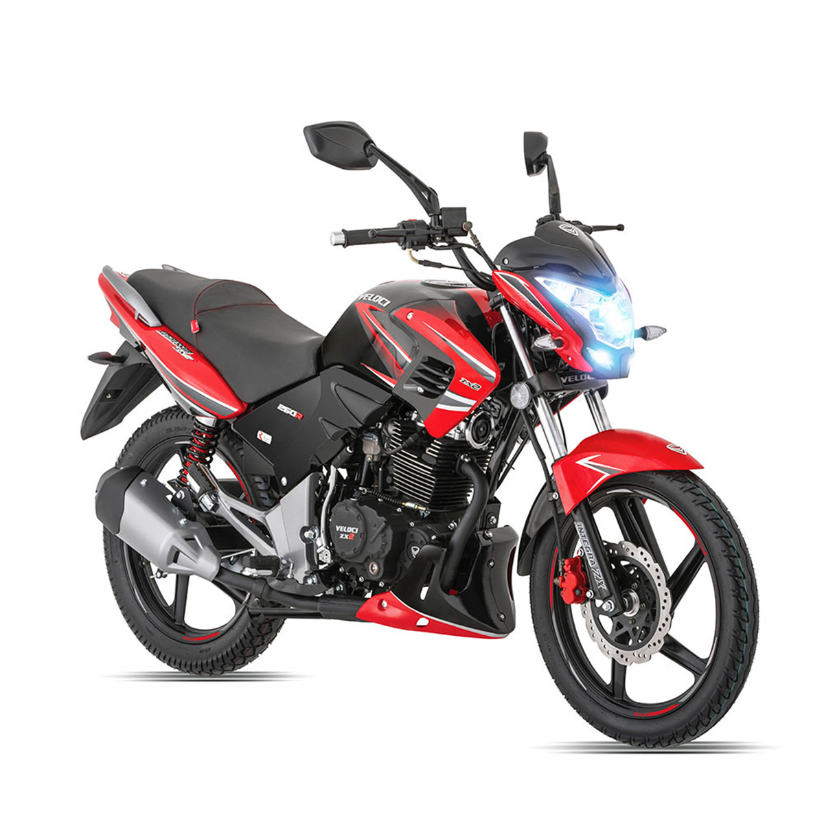Moto Veloci Aggressor Zx2 250cc Rojo 2023.