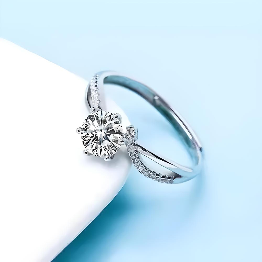 Anillo De Promesa Hombre Y Mujer Ajustables