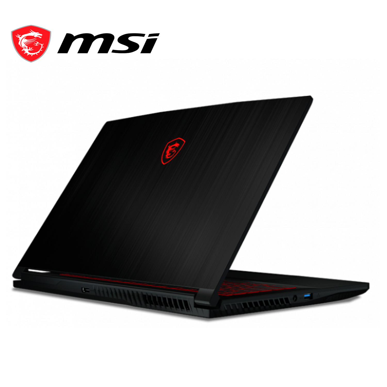 Laptop Gamer MSI GF63 Thin 15.6" Core i5 8GB 256GB GTX1650 W11H Inglés Negro.