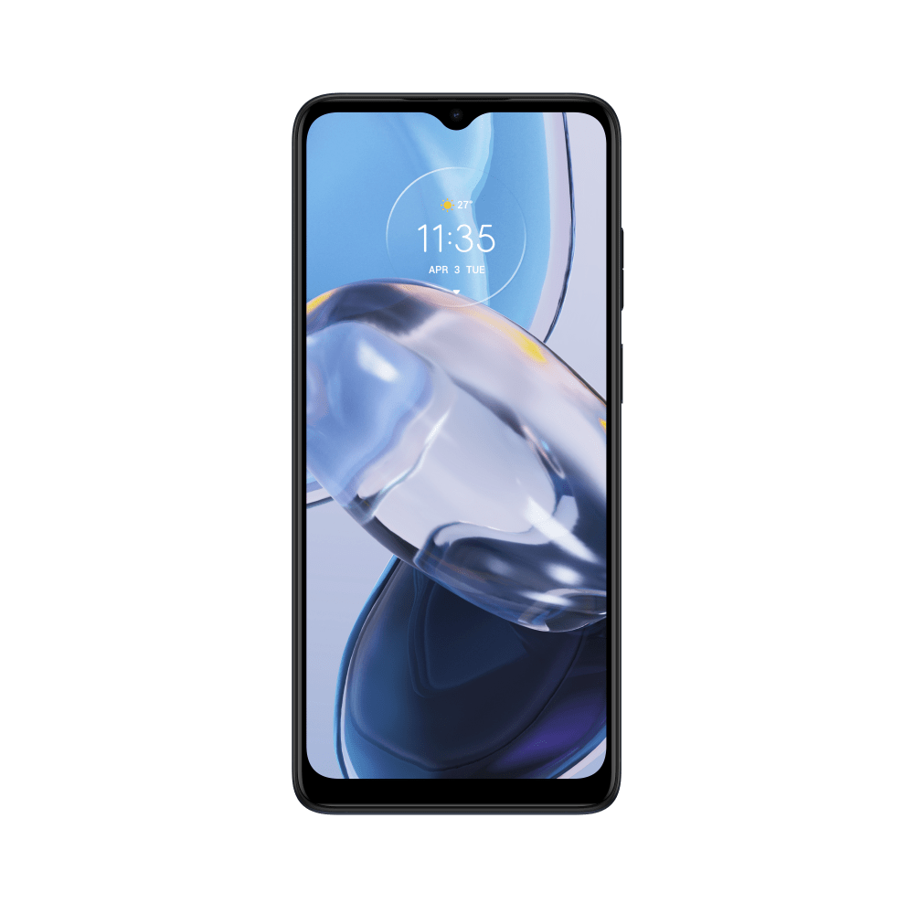 Celular Motorola Moto E22 Dual SIM 64GB   4GB RAM   Negro.