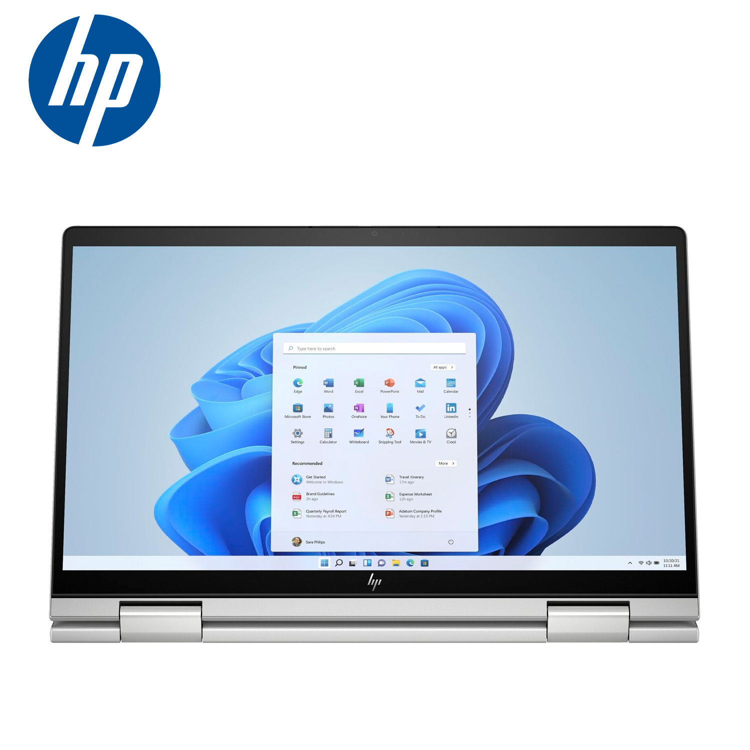 Laptop Hp Envy x360 14" core  i5-1335U 8GB 512GB W11H TouchScreen Ing Plata.