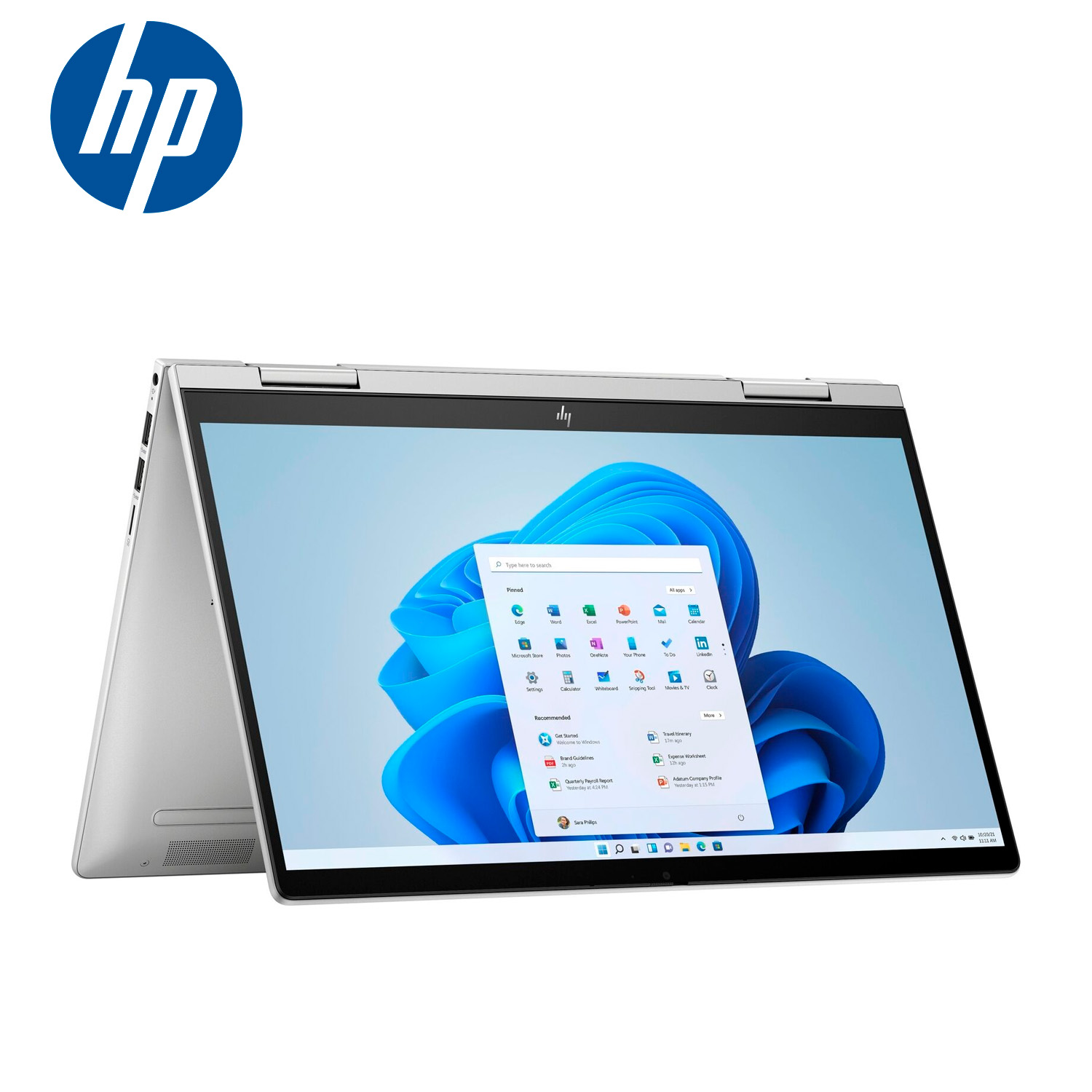Laptop Hp Envy x360 14" core  i5-1335U 8GB 512GB W11H TouchScreen Ing Plata.