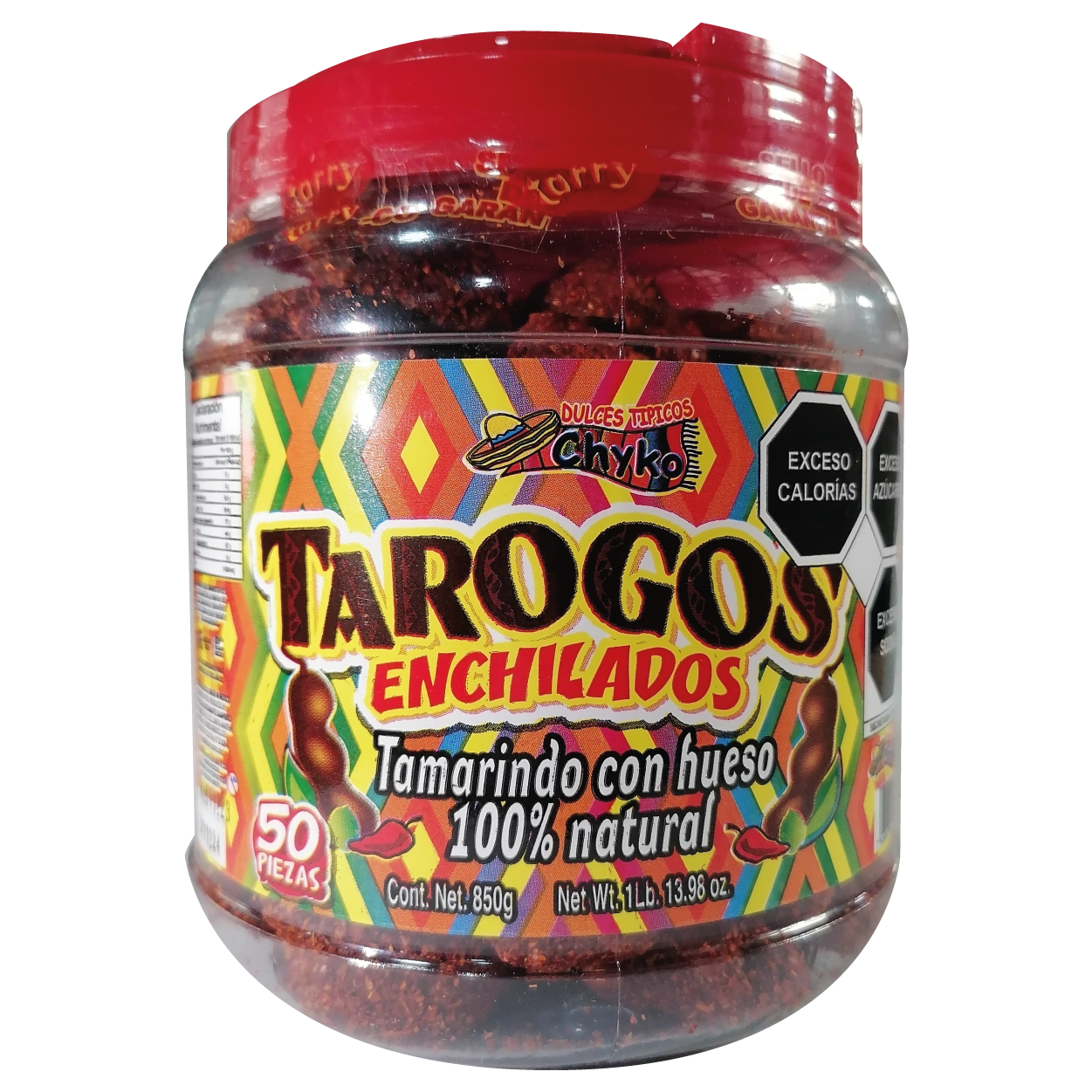 Tarry Tarogo Enchilado Dulce/tamarindo 50 Pzas