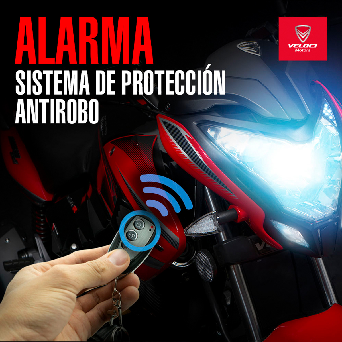 Moto Veloci Aggressor ZX-2 250CC Rojo 2021