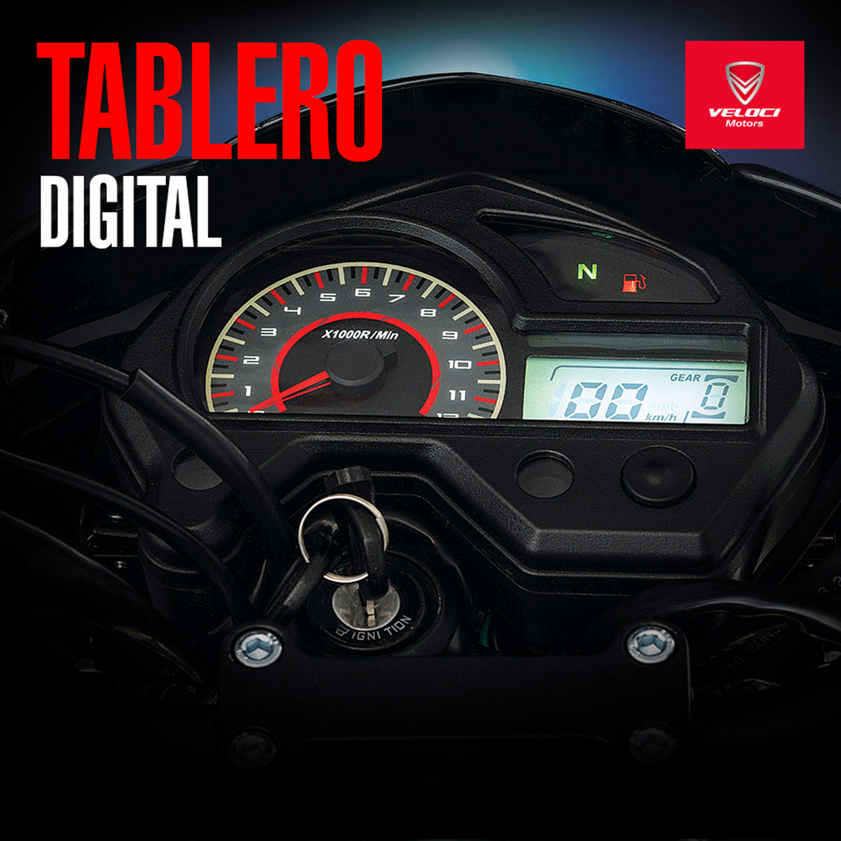 Moto Veloci Aggressor ZX-2 250CC Rojo 2021