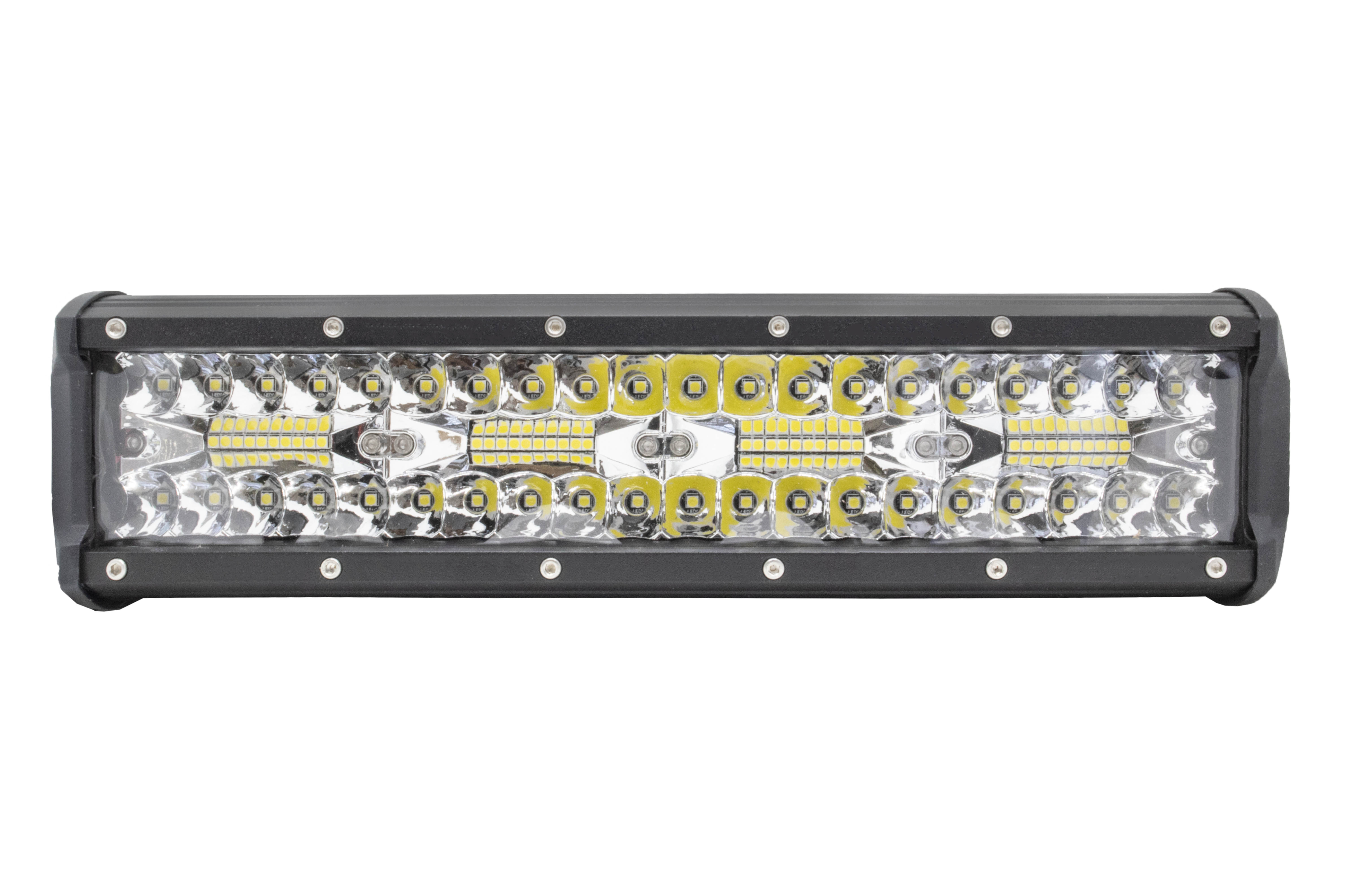 Barra Led Mini Faro 80 Led 12 Pulgadas Luz Blanco Anti Niebla Techo Con Base