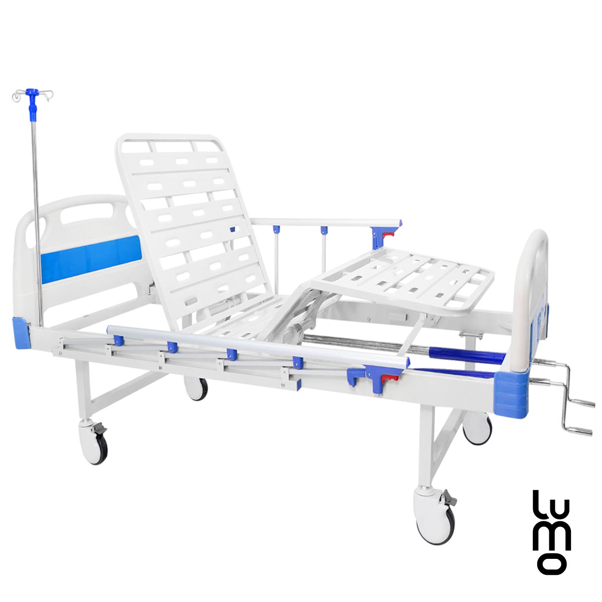 Cama Hospitalaria Porta Suero/bandeja Comida Colchon Espuma.