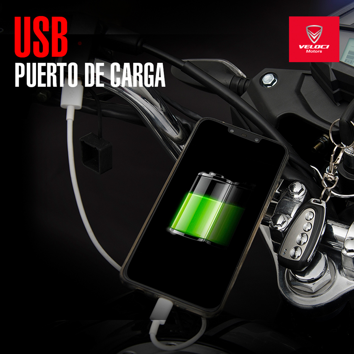 Moto Veloci Caiman Black Edition Rvs 200cc Negro 2023.