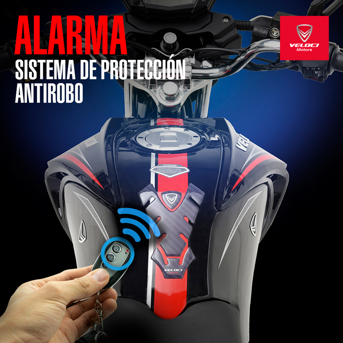 Moto Veloci Caiman Black Edition Rvs 200cc Negro 2023.