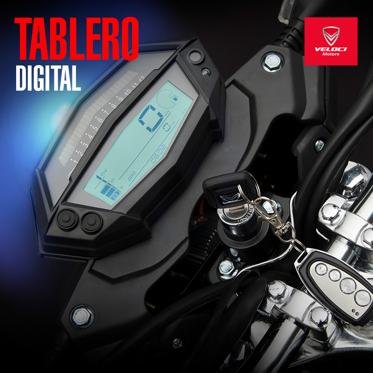 Moto Veloci Caiman Black Edition Rvs 200cc Negro 2023.