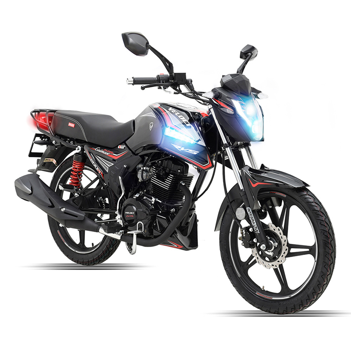 Moto Veloci Caiman Black Edition Rvs 200cc Negro 2023.