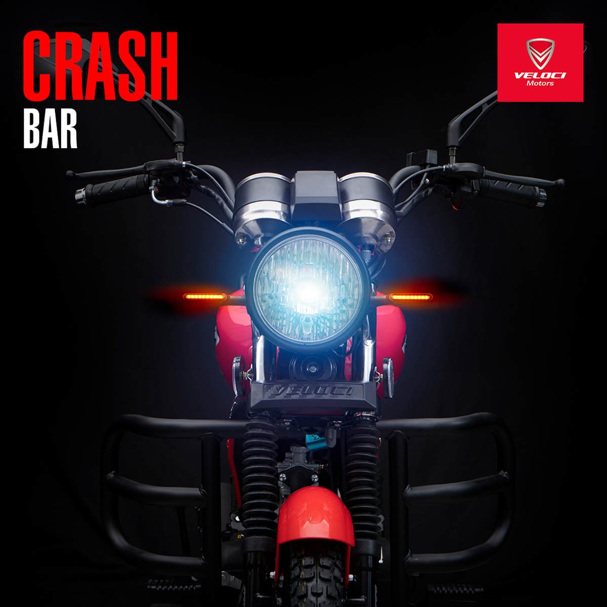 Moto Veloci Deus RT 125CC Rojo 2023