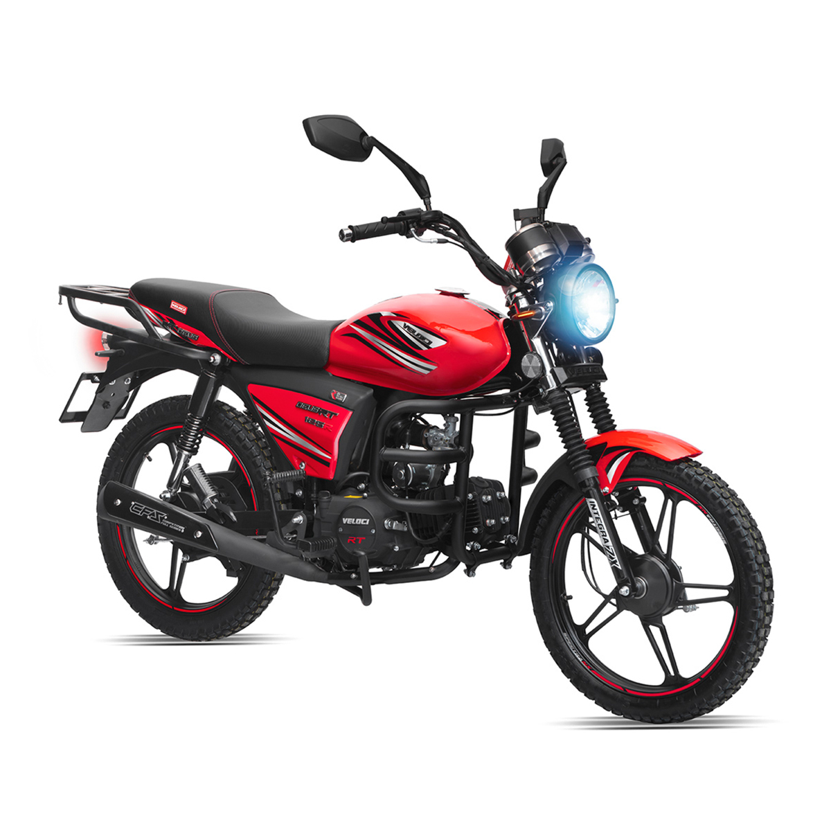 Moto Veloci Deus RT 125CC Rojo 2023