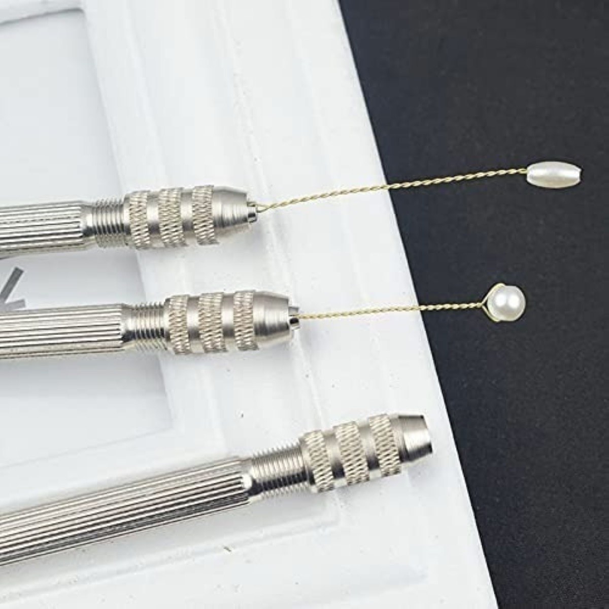 Taladro Manual Miniatura Joyeria Modelismo Brocas 11 Piezas