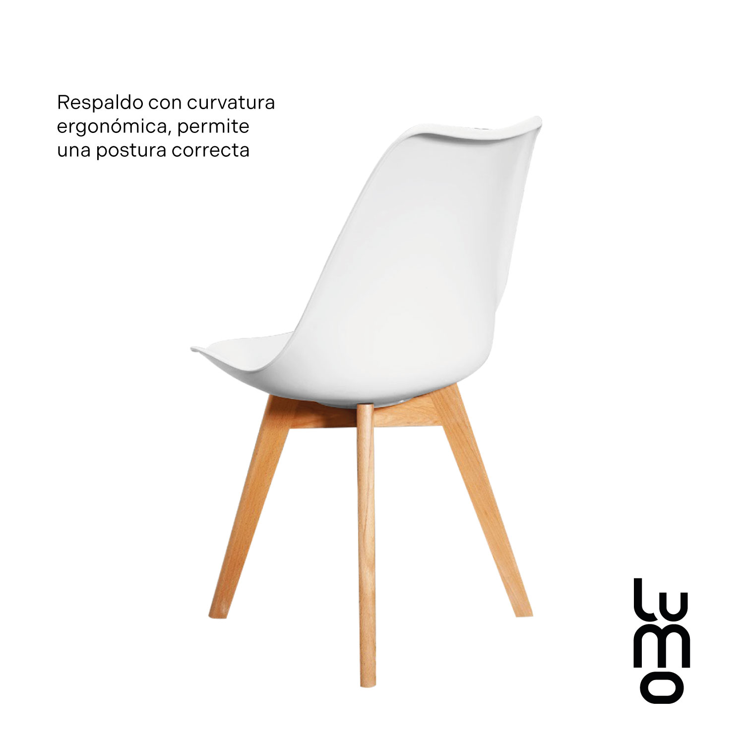 Set/Kit 2 Silla Tulip Eames Acojinada Minimalista Moderna.