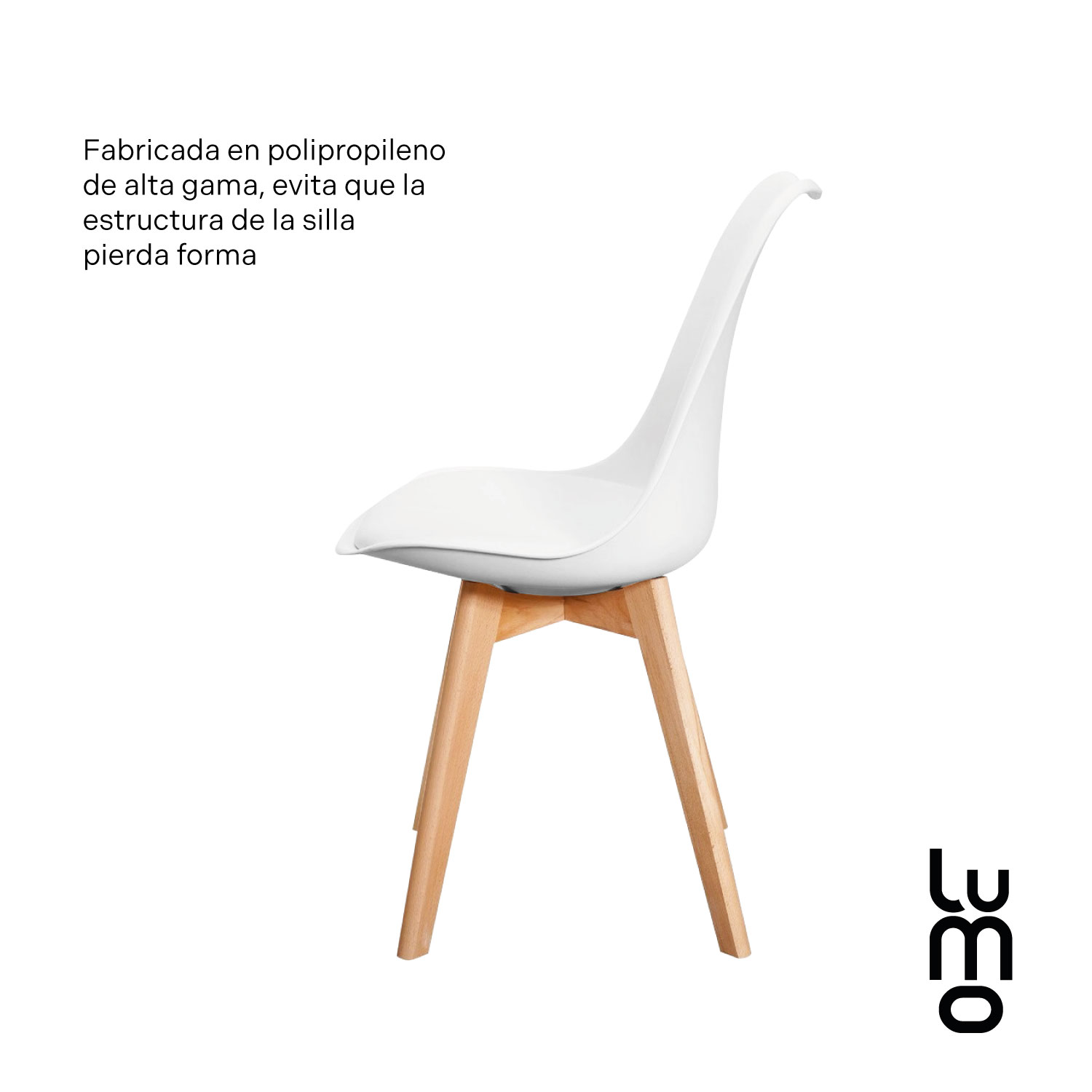Set/Kit 2 Silla Tulip Eames Acojinada Minimalista Moderna.