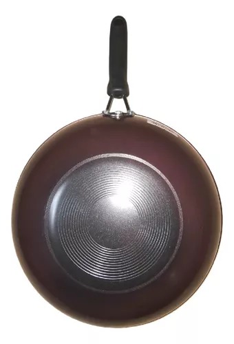 Wok Utensilio Cocina Sarten Grande Profundidad Saltea Hierve.