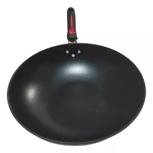 Wok Utensilio Cocina Sarten Grande Profundidad Saltea Hierve.