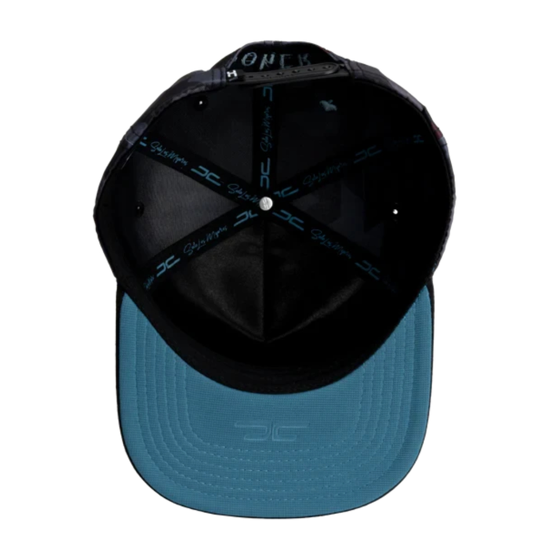 GORRA JC HATS POKER CAMO BLUE/RED 2265