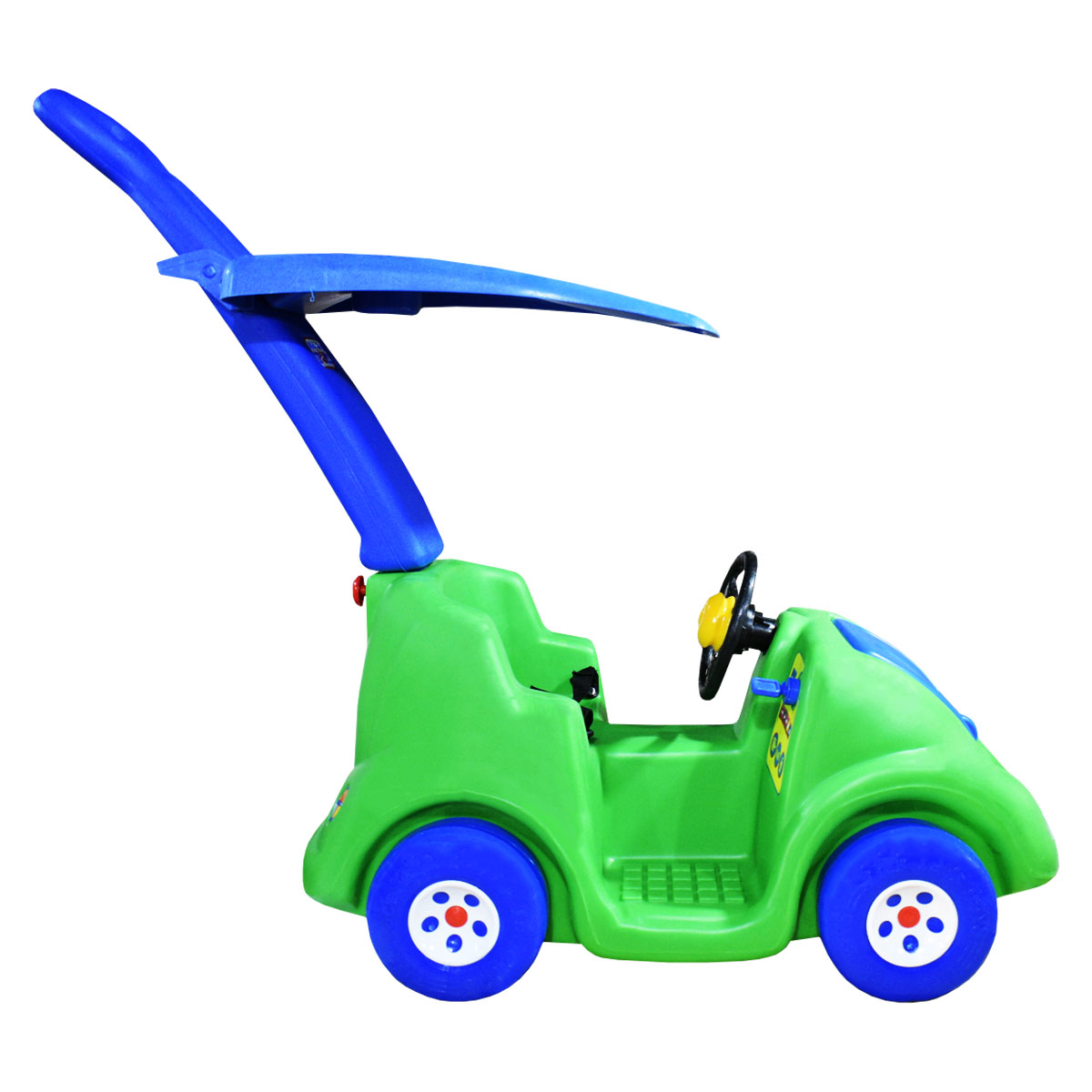 Montable Tick Tack Mini Car Plast Verde C/Toldo