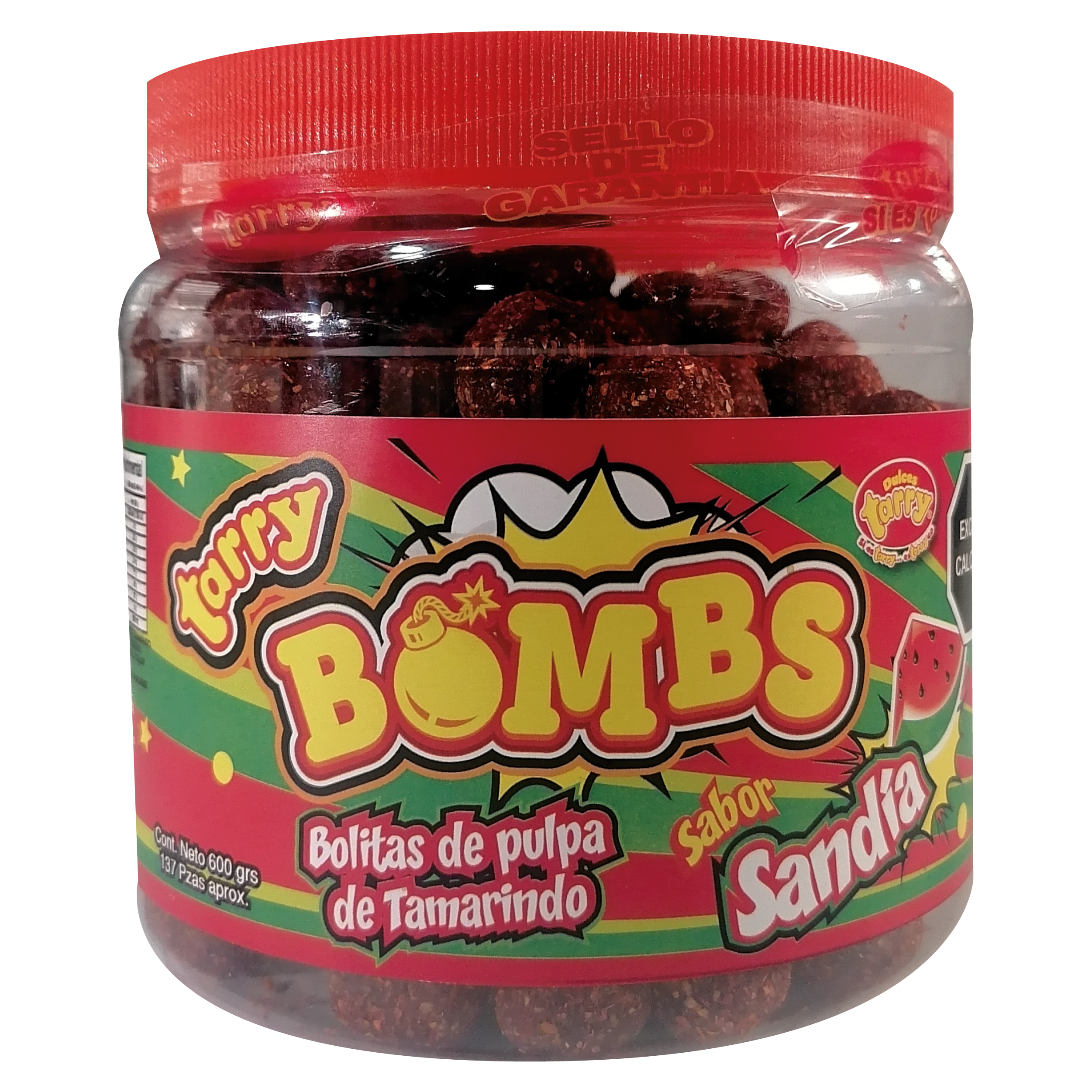 Tarry Bombs Bolitas De Pulpa Sandía 600g