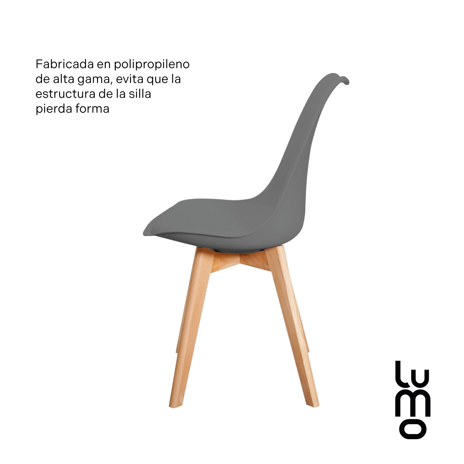 Set/Kit 4 Silla Tulip Eames Acojinada Minimalista Moderna.