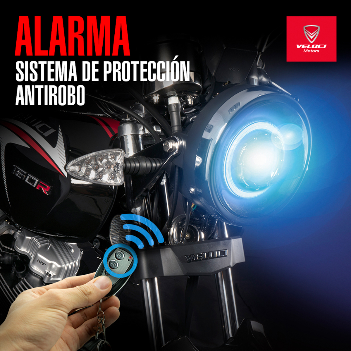 Moto Veloci Boxter Rt2 150cc Negro 2022