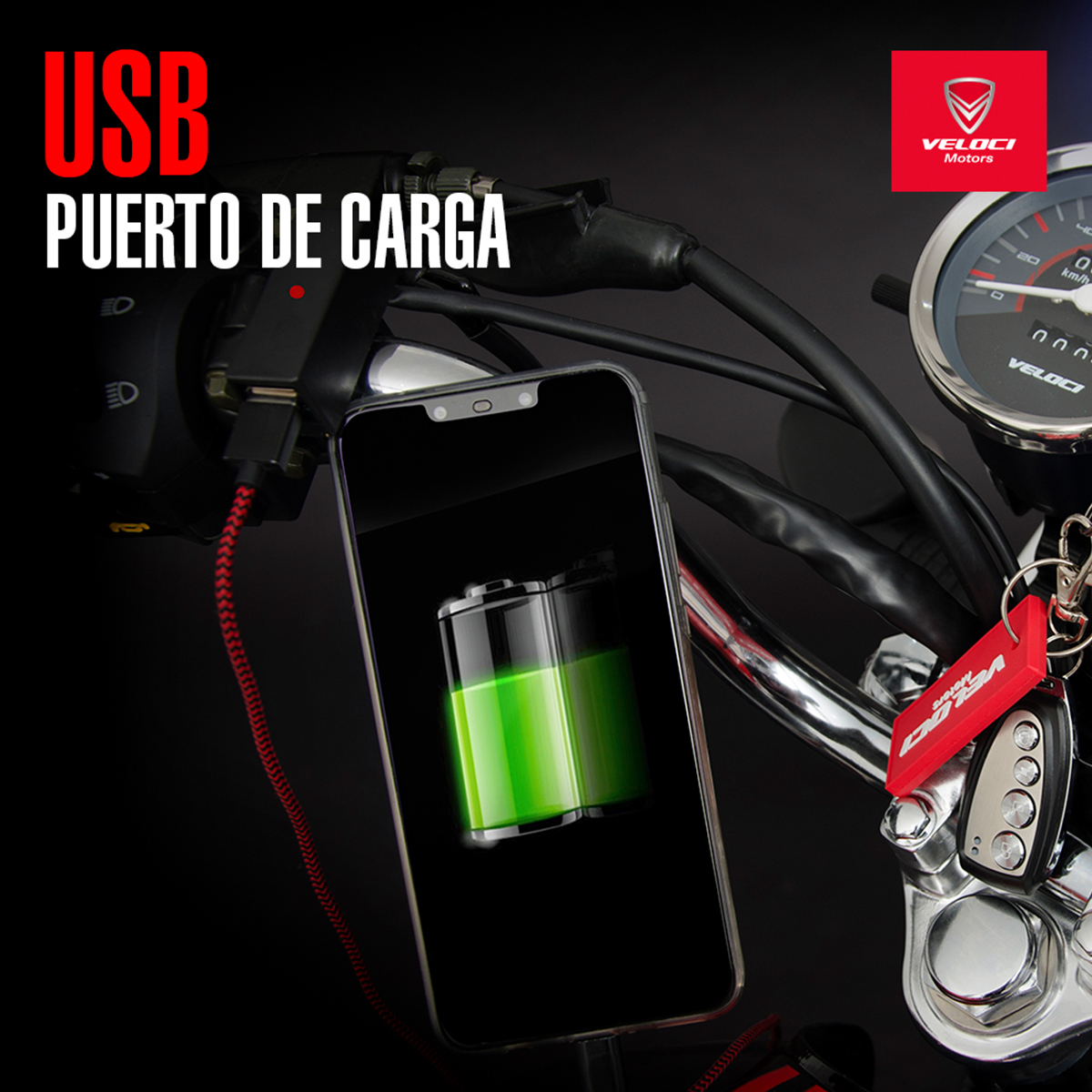 Moto Veloci Boxter Rt2 150cc Negro 2022