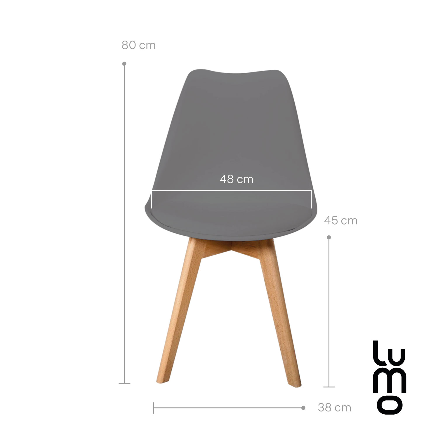 Set/Kit 4 Silla Tulip Eames Acojinada Minimalista Moderna.
