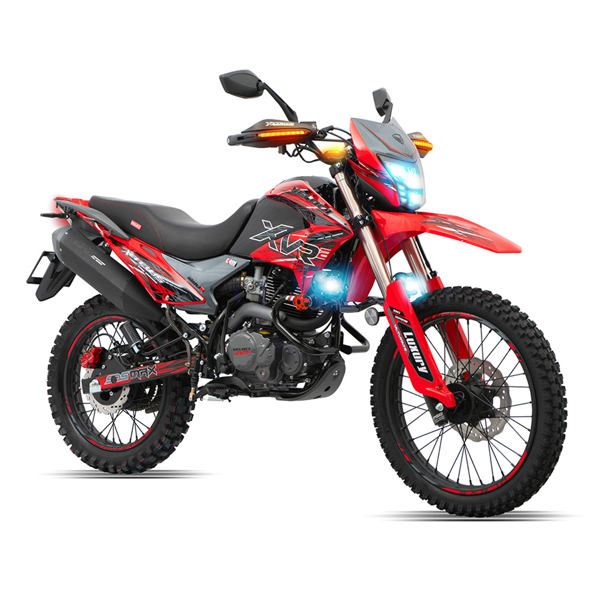 Moto Veloci Xeverus Pro XR2 250CC Rojo 2021