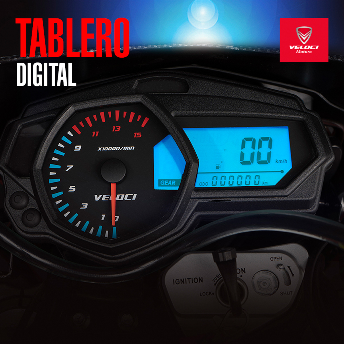 Moto Veloci Xeverus Pro XR2 250CC Rojo 2021