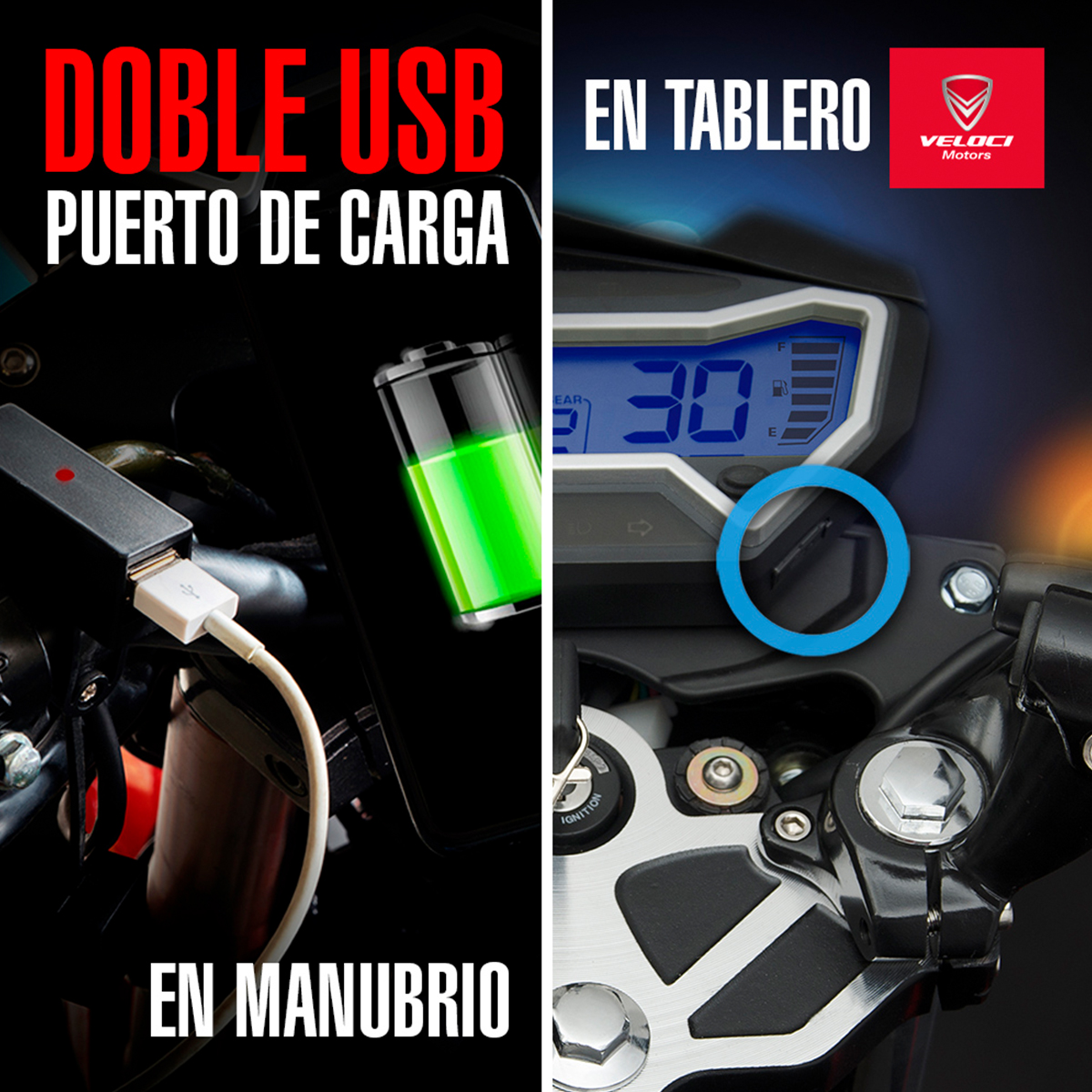 Moto Veloci Dmenthor GTR 250CC Rojo 2024