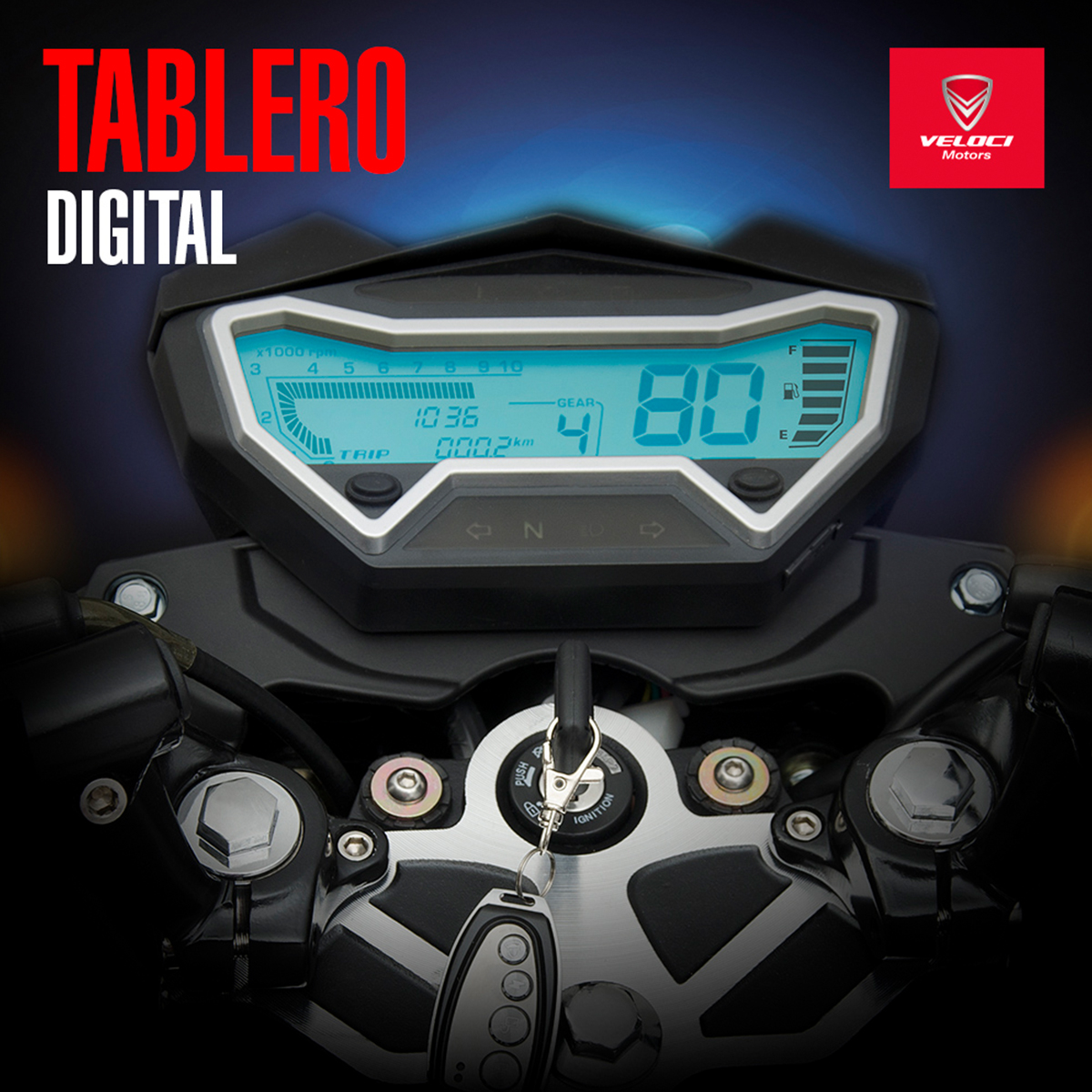 Moto Veloci Dmenthor GTR 250CC Rojo 2024