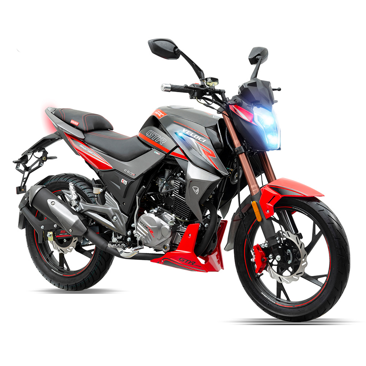 Moto Veloci Dmenthor GTR 250CC Rojo 2024.