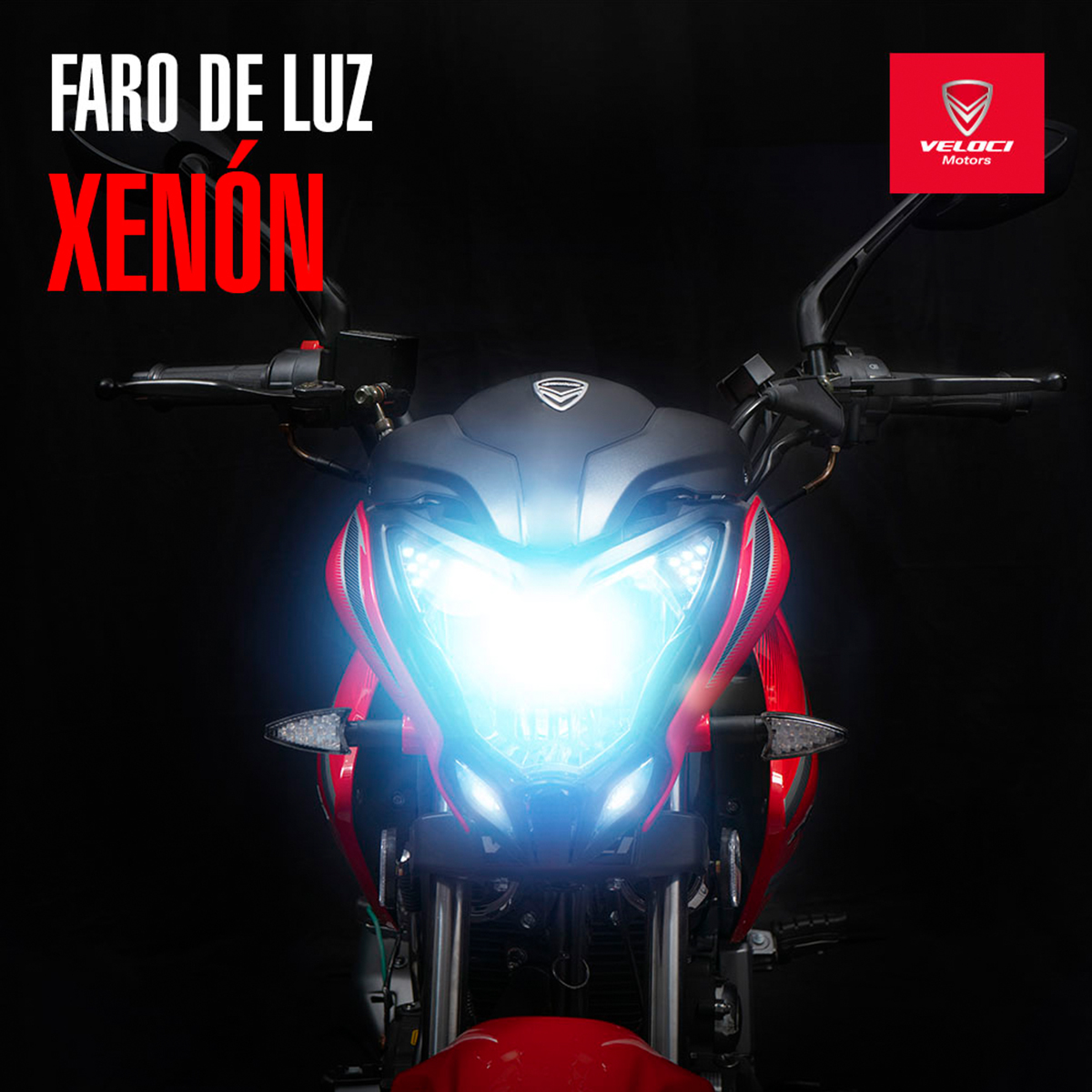 Moto Veloci Aggressor Zx2 250cc Rojo 2022.