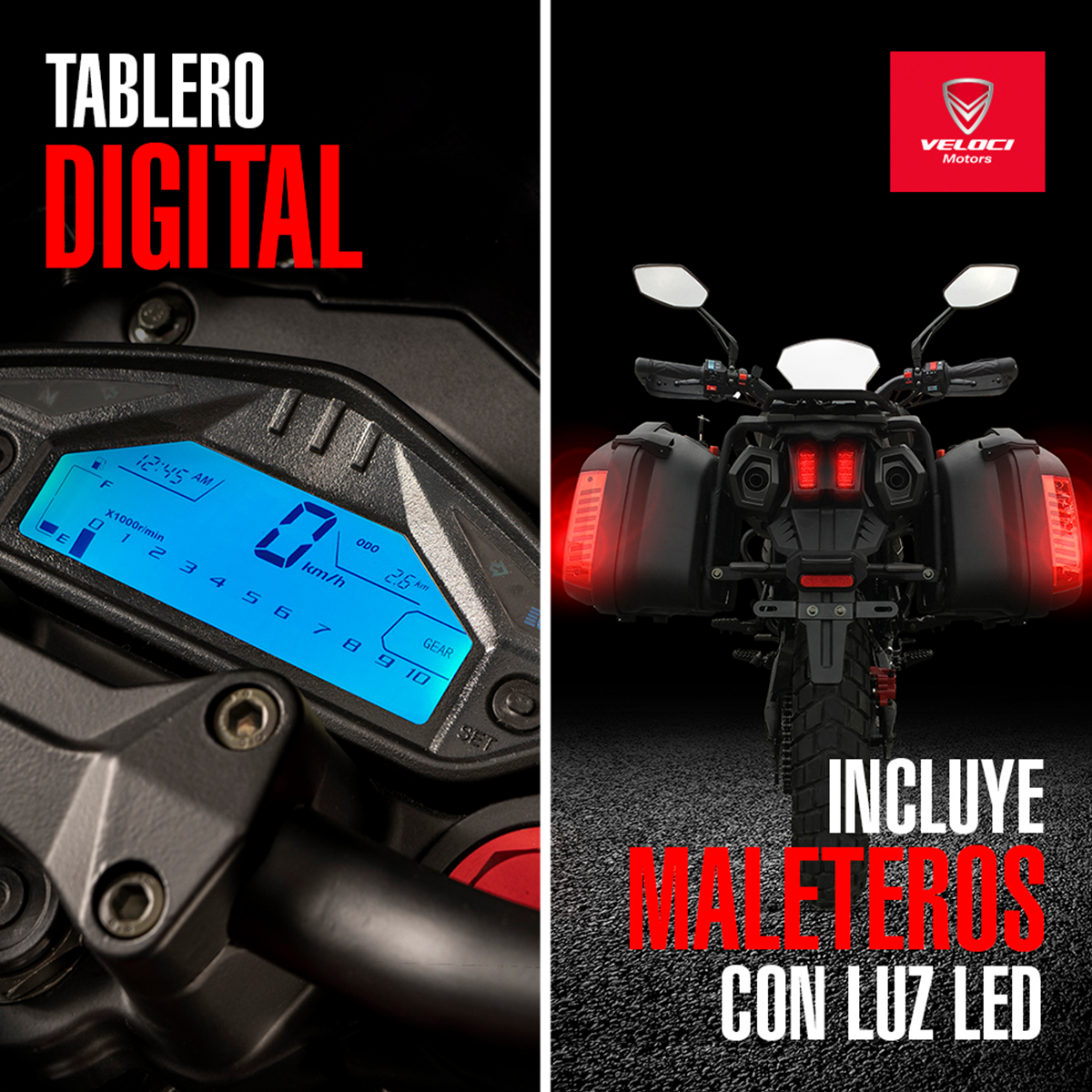 Moto Veloci Predator Gt3 Rs 250cc Rojo 2022.