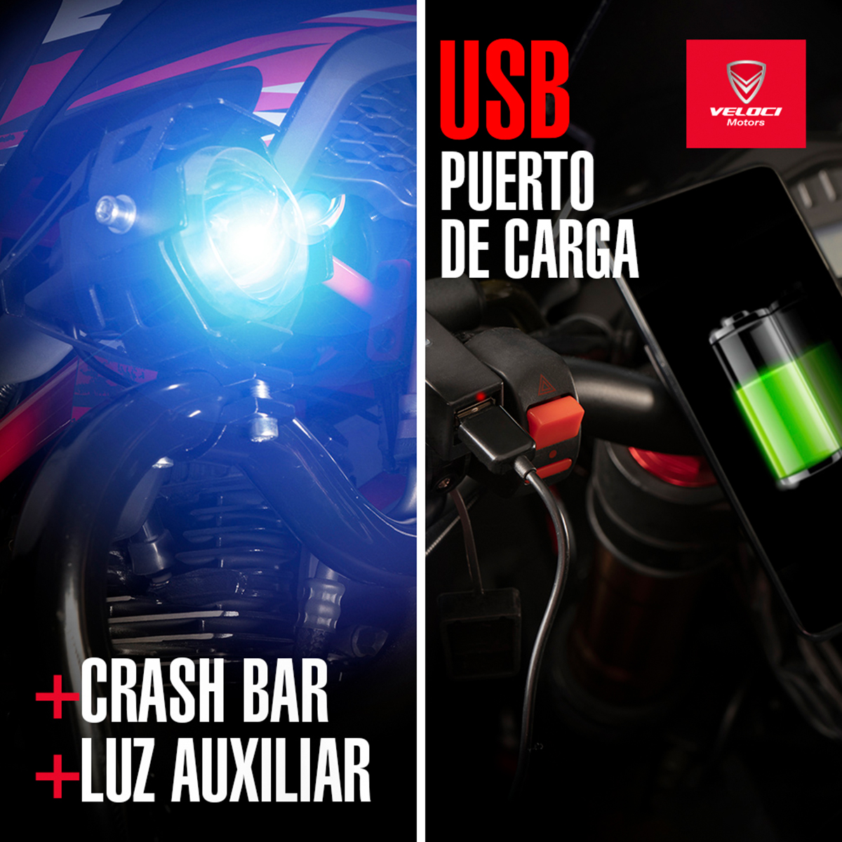 Moto Veloci Predator Gt3 Rs 250cc Rojo 2022.