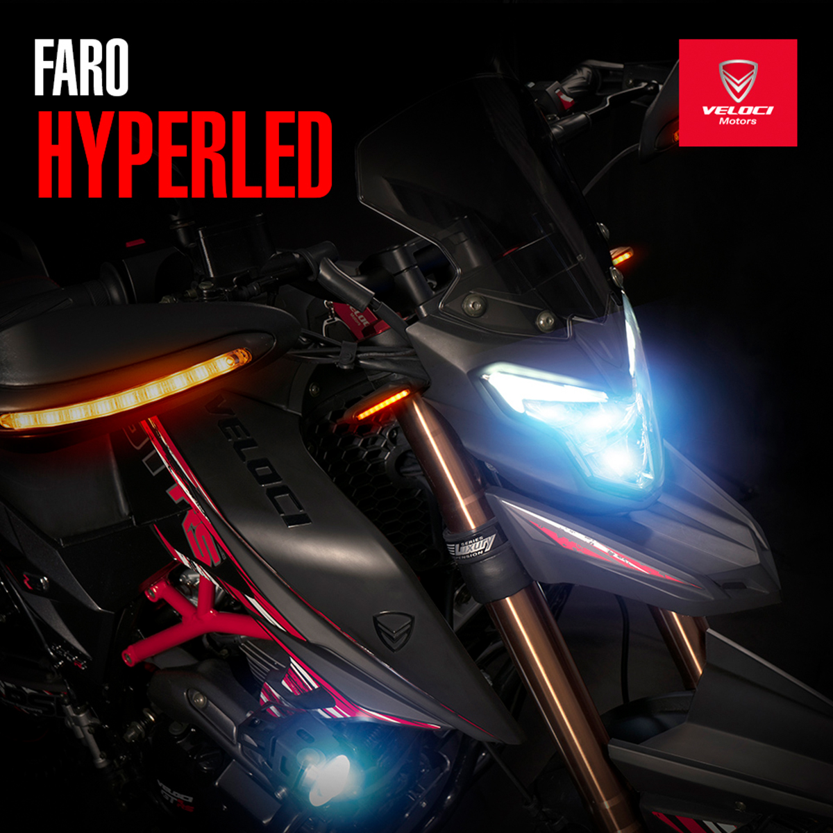 Moto Veloci Predator Gt3 Rs 250cc Rojo 2022.