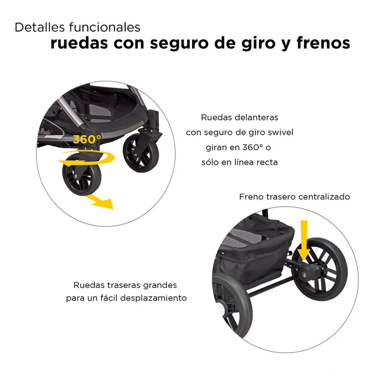 Carriola Travel System D'Bebé Crown Roja.