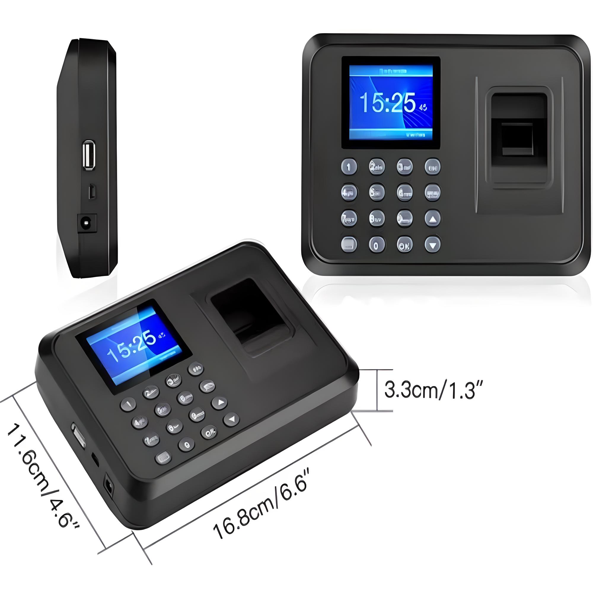 Reloj Checador Huella Biométrico Digital Memoria Internet