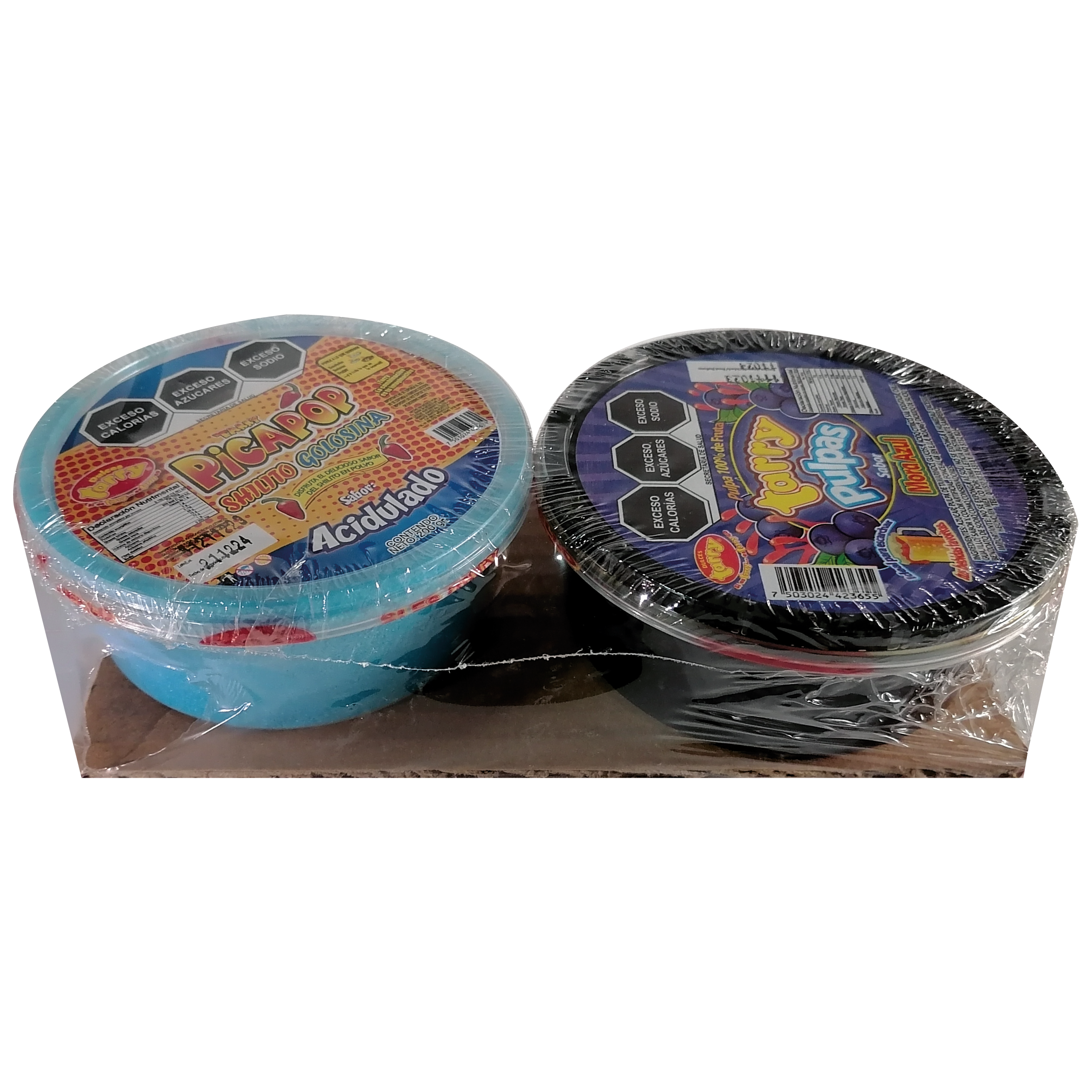 Tarry Dúo Escharchado Pulpa Mora Azul Y Chile en Polvo Gourmet