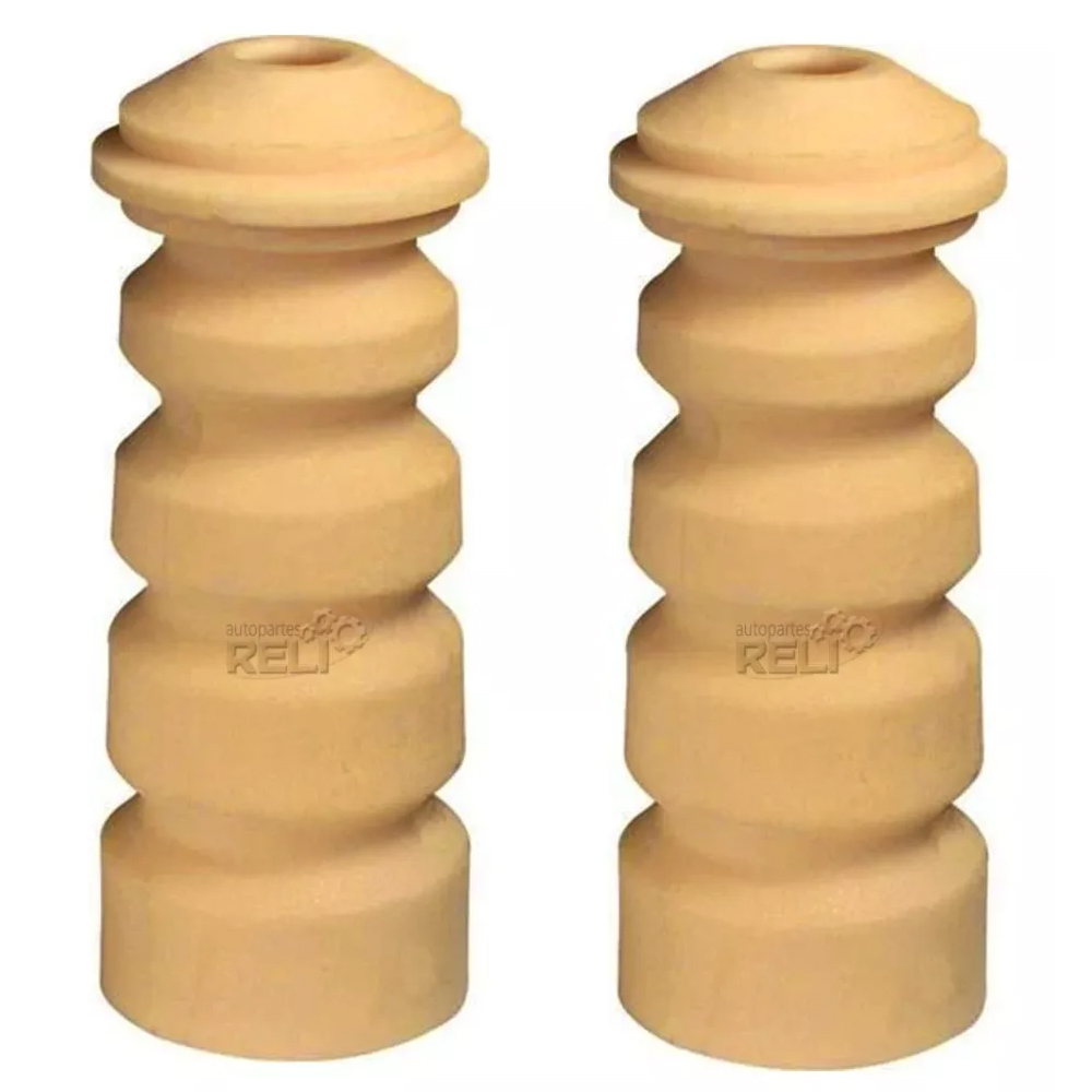 Tope Goma Rebote Trasero Vw Jetta A4 2 Pzas