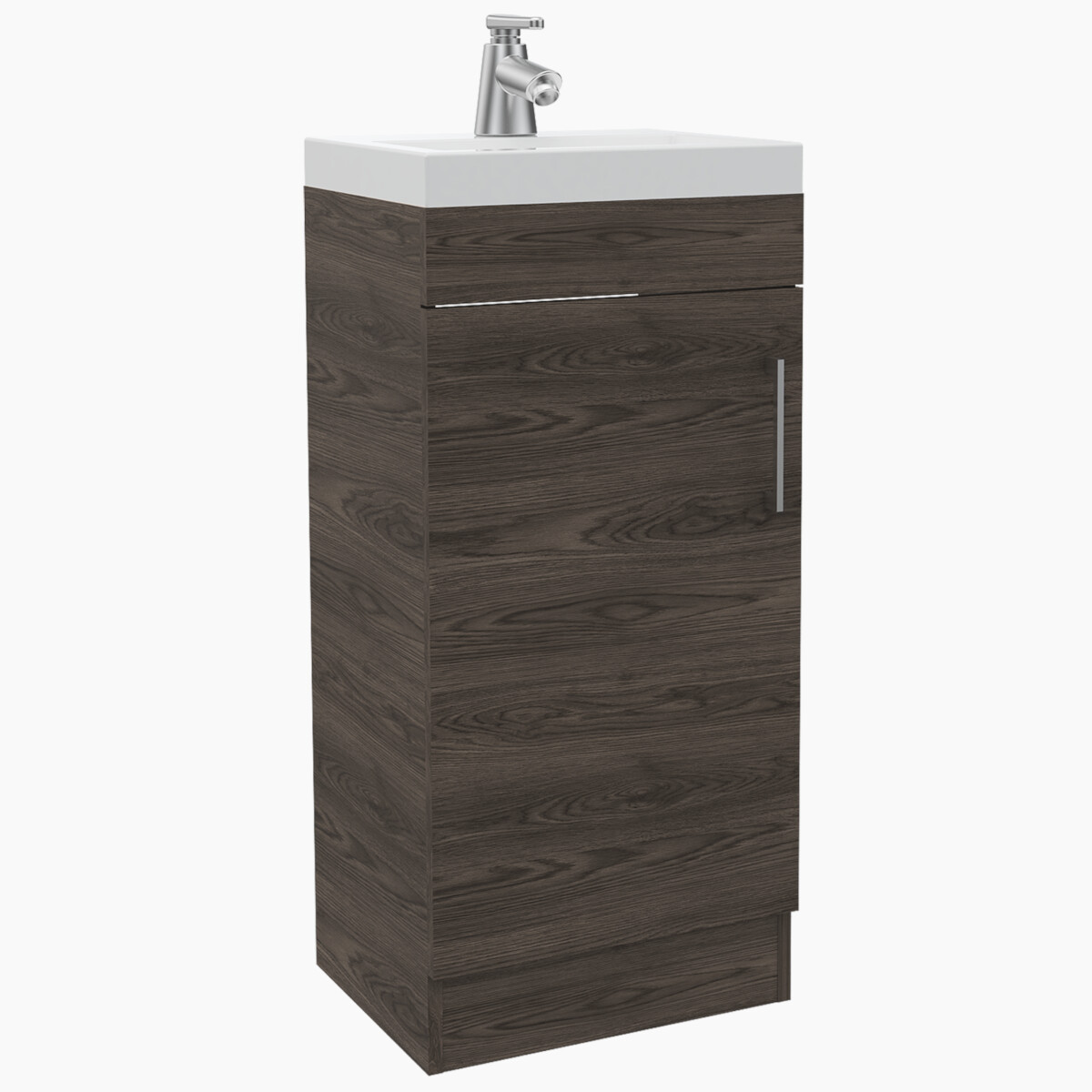 MUEBLE PARA LAVAMANOS ARMABLE CON OVALIN PARA BAÑO MODELO MADRID