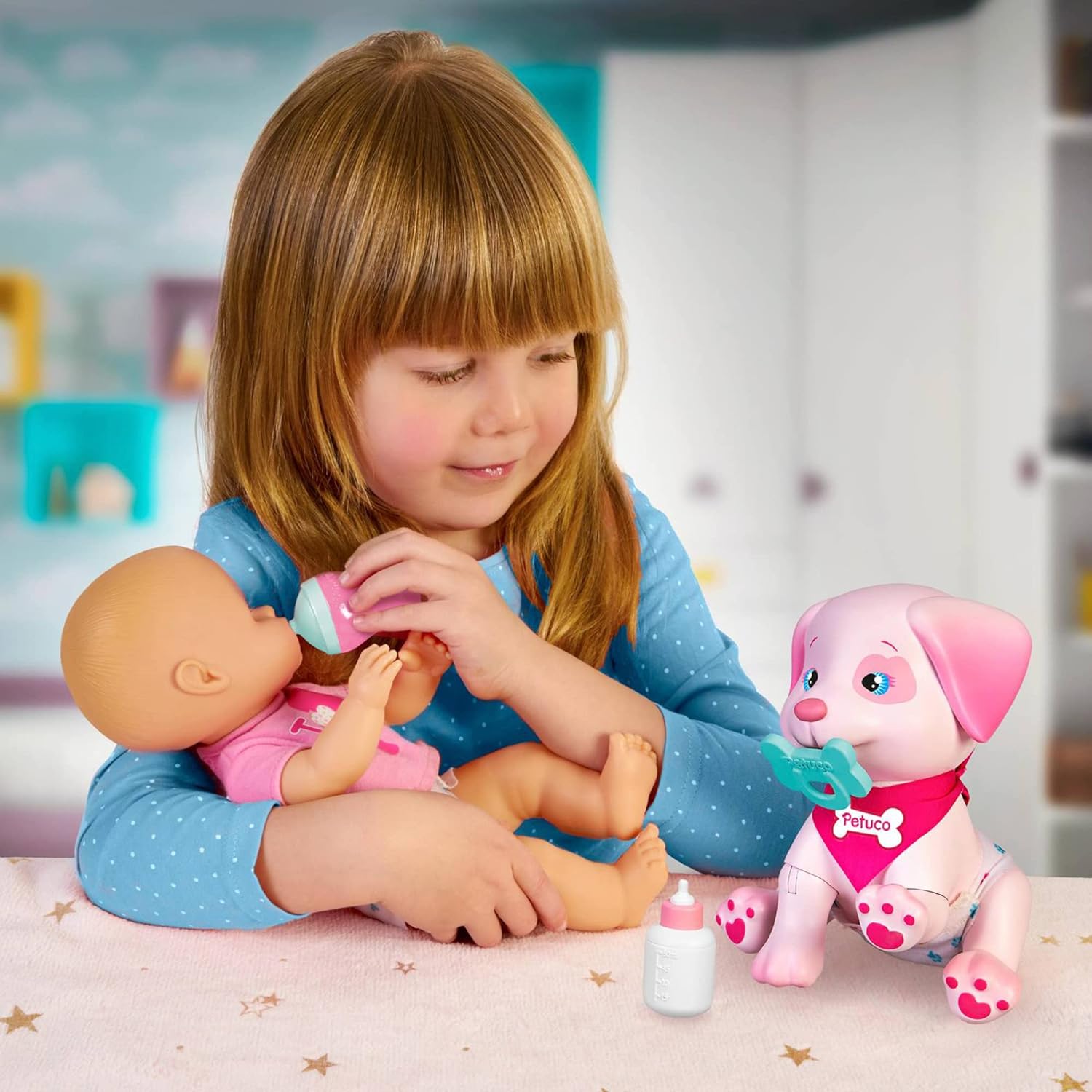 Nenuco Y Petuco Famosa Bebé Y Perrito.