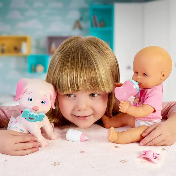 Nenuco Y Petuco Famosa Bebé Y Perrito.