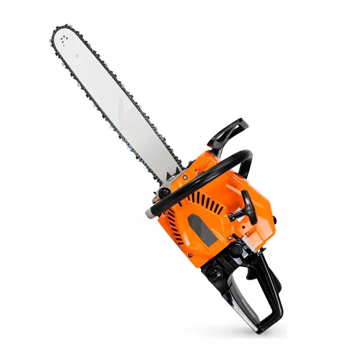 Motosierra A Gasolina  54cm3 3.4hp Corte 20 Color Naranja