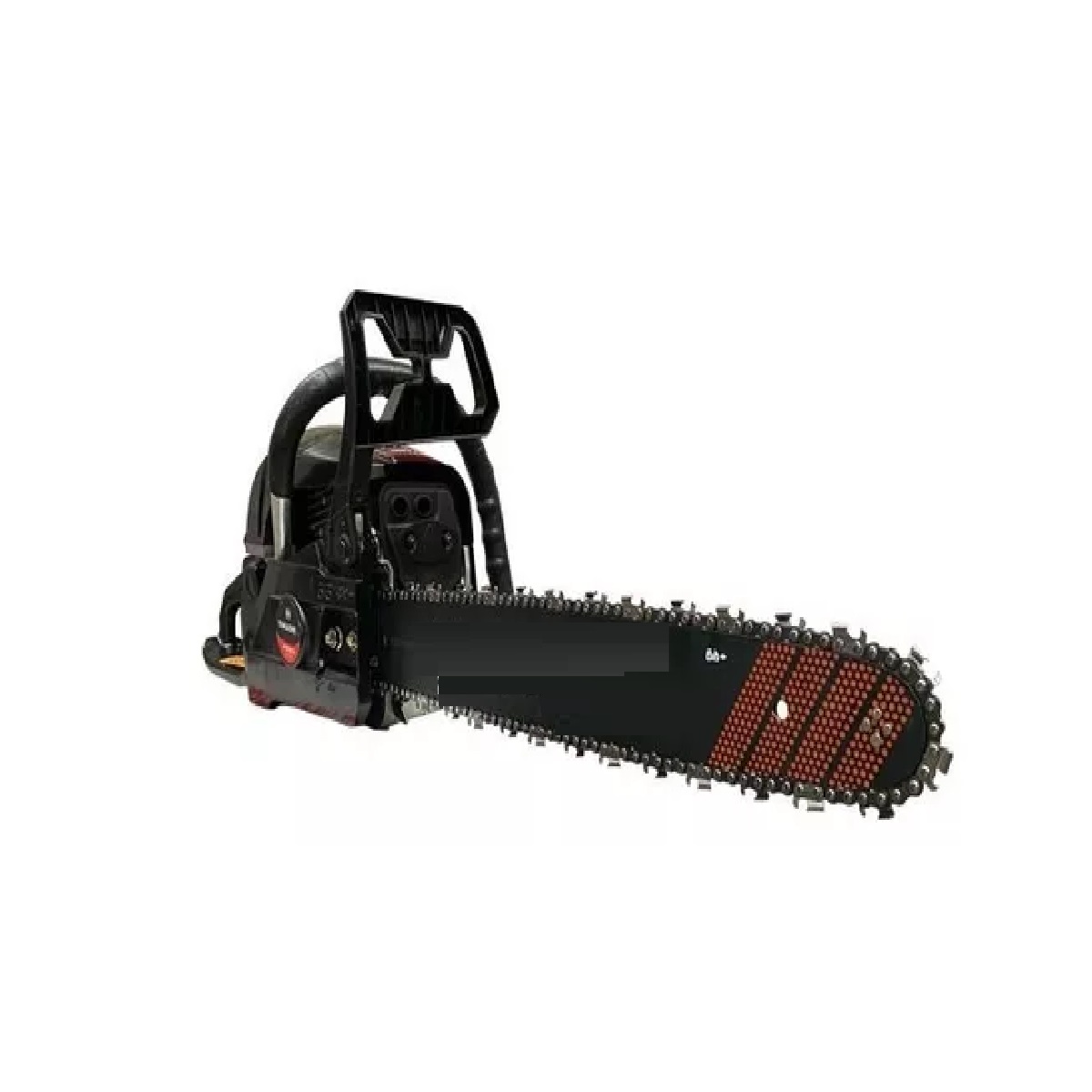 Motosierra a gasolina 20 pulgadas 58cc Con 2 Barras Y 2 Cadenas Color Negro