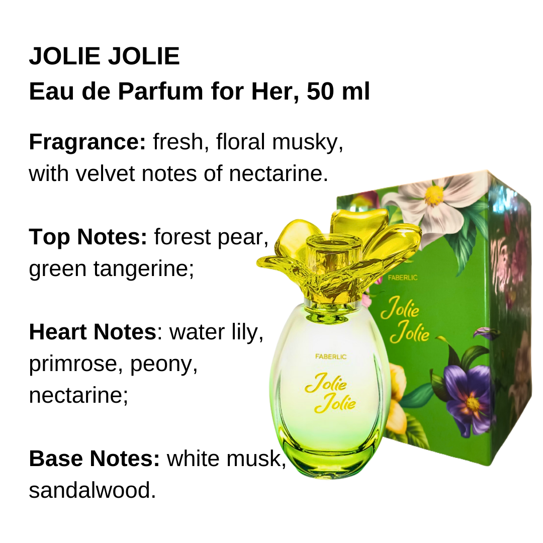 Jolie Jolie Faberlic Importado Rusia Original Eau De Parfum